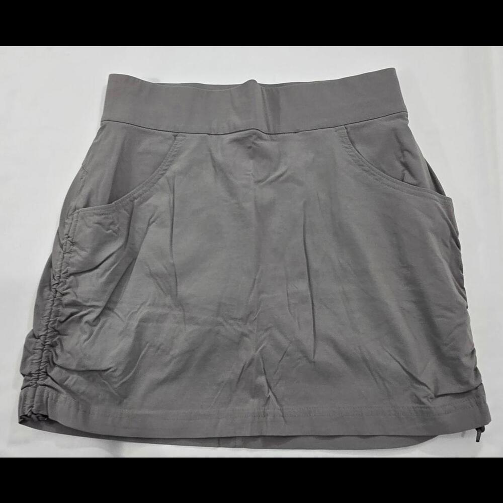 Columbia Hiking Athletic Gray Skirt Pockets Stretch Skort Size S